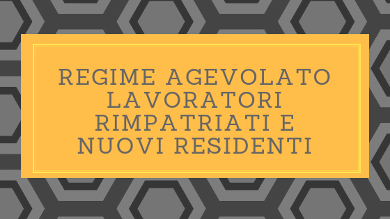 rientro dei cervelli 2023 le agevolazioni fiscali