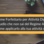 Regime forfettario per attività digitali